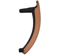 BTFWM Reposabrazos negro beige for coche, manija de puerta interior izquierda derecha, cubierta embellecedora tirar del panel, for, E70 E71 X5 X6 Tirador de puerta interior de coche(Brown-Right)
