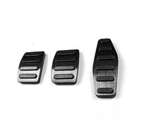 BTFWM Reposapiés for pedales de acelerador, freno y embrague coche, cubiertas for Jimny, JB64 Sierra JB74W 2019 2020, accesorios estilo, cubierta for Protector de pedales para coche(MT BLACK)