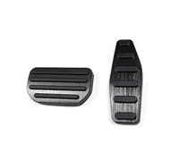 BTFWM Reposapiés for pedales de acelerador, freno y embrague coche, cubiertas for Jimny, JB64 Sierra JB74W 2019 2020, accesorios estilo, cubierta for Protector de pedales para coche(AT BLACK)