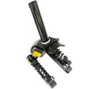 BTFWM Suspensión Delantera for Patinete eléctrico, Muelle de Horquilla Delantero, amortiguadores de Horquilla de Repuesto, amortiguadores antivibración Amortiguador Delantero Ajustable(Yellow)