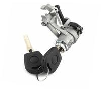 BTFWM Tailgate Rear Outer Door Handle With Lock 2 Keys, for Ford, for Galaxy WGR 1995 1996 1997 1998 1999-2006 1J6827297G 1J6827565B Reemplazo del actuador de cerradura de puerta de a(BLACK Lock)