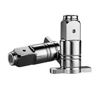 Btgghytr 2 adaptadores de llave de acero para taladro eléctrico, adaptador de llave de taladro eléctrico para bloque de impacto eléctrico, adaptador de llave de herramienta eléctrica