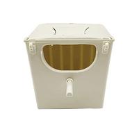 Btgghytr Caja de cría para pájaros, caja de anidación de azúcar exterior interior jaula colgante lavable resistente