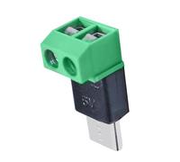 Btgghytr Conectores USB C macho no requiere soldadura, fácil instalación de destornillador para cables de carga 2P puerto USB C