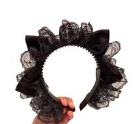 Btgghytr Diadema dulce y fresca para el pelo para mujer y niña, diadema para tomar fotos, diadema con lazo, decoración para el pelo