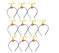 Btgghytr Diadema para mujeres y niñas, 10 diademas cómodas para niños y adultos, ligeras, antideslizantes, con forma de hélice