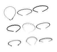 Btgghytr Diadema para mujeres y niñas, 9 lotes, tocado elástico para el día a día