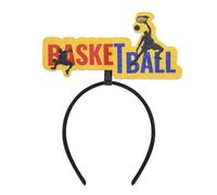 Btgghytr Diadema para mujeres y niñas, cómoda diadema de baloncesto para niños y niñas, accesorio de tela con temática deportiva