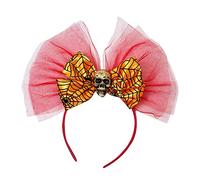 Btgghytr Diadema para mujeres y niñas, decoración única de calavera, aro para el pelo, lindo soporte para el pelo de transmisión en vivo, accesorio para el cabello