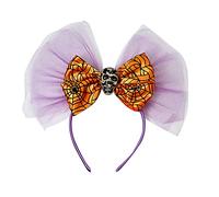 Btgghytr Diadema para mujeres y niñas, decoración única de calavera, aro para el pelo, lindo soporte para el pelo de transmisión en vivo, accesorio para el cabello