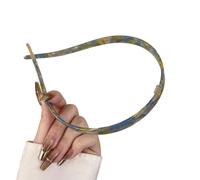 Btgghytr Diadema para mujeres y niñas, diadema antideslizante con agarre, diademas de acetato ligeras para mujeres y niñas, multicolor