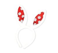 Btgghytr Diadema para mujeres y niñas, diadema de orejas de conejo de felpa de Pascua, diadema suave con orejas de animales para mujeres y niñas