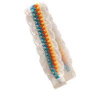 Btgghytr Diadema para mujeres y niñas, diadema de punto retro con correa mágica, diadema ajustable para mujeres y hombres, acrílico suave