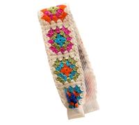 Btgghytr Diadema para mujeres y niñas, diadema de punto retro con correa mágica, diadema ajustable para mujeres y hombres, acrílico suave
