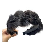 Btgghytr Diadema para mujeres y niñas, elegantes diademas trenzadas de espina de pescado para un peinado sin esfuerzo y comodidad