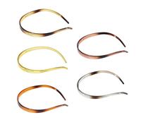 Btgghytr Diadema para mujeres y niñas, paquete de 6 diademas antideslizantes con agarre de resina ligera para mujeres y niñas