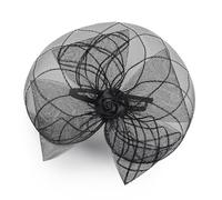 Btgghytr Diadema para mujeres y niñas, velo de encaje vintage a la moda para bodas, fiestas, accesorio retro para el cabello