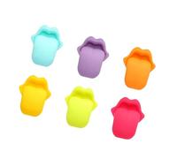 Btgghytr Dijes de vino de silicona para bebidas, cristal, reutilizables, para fiestas, recepciones, accesorios de vidrio, marcas de silicona para vasos