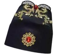 Btgghytr Gorra ceremonial tradicional para viajes, diseño plegable, diseño antiguo, sombrero oficial para festivales culturales esenciales