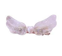 Btgghytr Horquilla decorativa de aleación delicada para tocado, pasador para el pelo, perla, corazón, pinzas para el pelo para mujeres y niñas