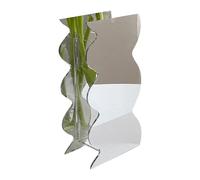 Btgghytr Jarrones hidropónicos artísticos contemporáneos para decoración de interiores, resistentes a roturas, contenedor de flores para sala de estar, dormitorio, oficina, jarrones acrílicos