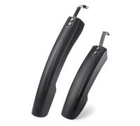 Btgghytr Juego de guardabarros delanteros y traseros compatibles con protectores de ciclismo, engranajes, guardabarros trasero