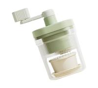 Btgghytr Máquina de conos de nieve manual resistente con cortador desmontable, delicada herramienta de cocina, práctica máquina de conos de nieve para helados y afeitadoras de hielo