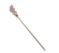Btgghytr Palillos de metal simples y versátiles para el pelo, tocado de moda chino, horquilla grande para mujeres, vacaciones, peinados para mujeres y niñas