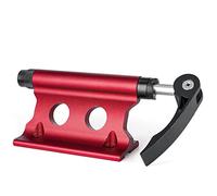 Btgghytr Portaequipajes para portabicicletas de camión con clip fijo, horquilla delantera, bicicleta de aleación de aluminio
