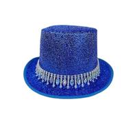 Btgghytr Sombrero de ceremonia popular para fiesta de cosplay, todos los sombreros de magos a juego, para artistas de escenario, sombrero Fedoras para adultos