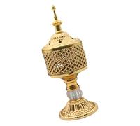 Btgghytr Soportes de incienso de metal, quemadores de durabilidad para conos de incienso, soporte para palitos de decoración de Oriente Medio, quemadores de incienso vintage