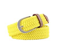 BTGYTTKL Cinturones Hombre Cinturón Universal Con Hebilla De Aguja 2,5 Cm X 100(Yellow)