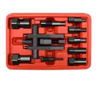 BTGYTTKL Extractor Rodamientos Kits de Extractor cojinetes Motocicleta | Juego de 10 piezas, caja de almacenamiento incluida for servicio de rodamientos internos de motocicleta