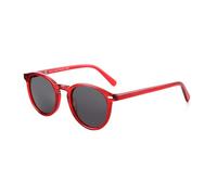 BTGYTTKL Gafas Sol Mujer Gafas de sol polarizadas redondas moda for mujer, gafas retro con sombra Uv400