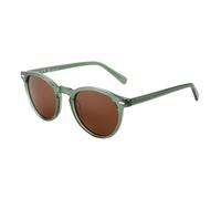 BTGYTTKL Gafas Sol Mujer Gafas de sol polarizadas redondas moda for mujer, gafas retro con sombra Uv400