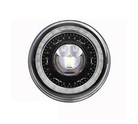 BTHMGBAE Faro Coche Para Lada Para Niva Para Hummer H1 H2 7 Pulgadas H4 Faros Led Angel Eyes faro De Coche