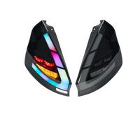 BTHMGBAE Luces Traseras Para Ford Para Fiesta MK7 MK7.5 2008-2017 LED RGB Con Animación Dinámica Colorida Y Conjunto De Señal Giro Secuencial Faro Trasero