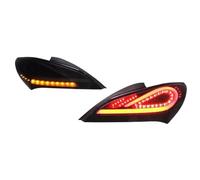 BTHMGBAE Luces Traseras Para Hyundai Para Genesis Coupe 2009-2018 Par De Luces Traseras LED Luces De Freno Y Antiniebla Faro Trasero