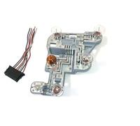 BTHMGBAE Placa Circuito Luz Trasera Automóvil Para Benz W204 Clase C Portalámparas Trasero LH Arnés Enchufe Trasera Lateral Izquierda Derecha Parte A2048201500(R with wiring)