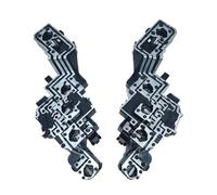 BTHMGBAE Portalámparas Luz Trasera Coche Para 307 T61 Hatchback Que Garantiza Durabilidad R6FA Placa De Circuito De Lámpara Trasera De Larga Duración Luces Traseras Placa Circuito(Left and right)