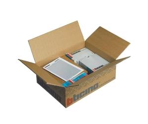 BTICINO 360005 Kit Videoportero Esfera 351500+346050, cámara 5 MP Gran Angular 119°/92°, visión Nocturna LED, Bus 2 Hilos, Audio Ajustable, hasta 98 Llamadas, Cerradura eléctrica, Fuente de
