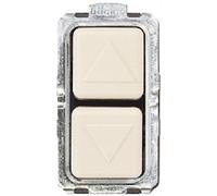 BTICINO 5052N - MAGIC - INTERRUPTOR De Doble Tecla 1-0-2