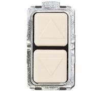 BTICINO 5052N - MAGIC - INTERRUPTOR De Doble Tecla 1-0-2