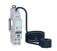 BTICINO Actuador DIN Smart FC80AC, dispositivo inteligente, control y medición del consumo a distancia, App Home+Control, compatible con aparatos con absorción de hasta 80 A, toroide incluido, 1