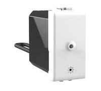 Bticino AM4531C - Módulo para toma conectada Matix Smart, para controlar y controlar los dispositivos eléctricos y controlar el consumo, 1 plaza, color blanco