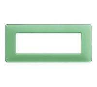 Bticino am4806cvc placa Matix 6 módulos, té verde