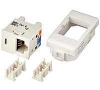 Bticino am5962 C6 Matix Conector de Datos Categoría 6 UTP, conexión Tipo 110 IDC, Blanco