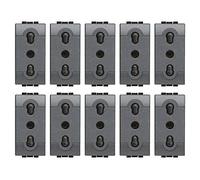 Bticino ASTL4180 Kit 10 unidades LL - pr 2P+T 10/16A 250Vac bip ner