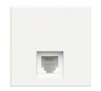 Bticino axolute - Base telefono rj12 k10 blanco