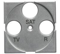 Bticino axolute - Frontal tv/r/sat 2 módulos axolute claro